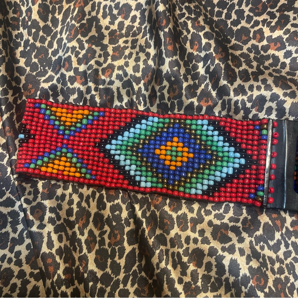 Beautiful Colorful Beaded Belt - Picture 9 of 14